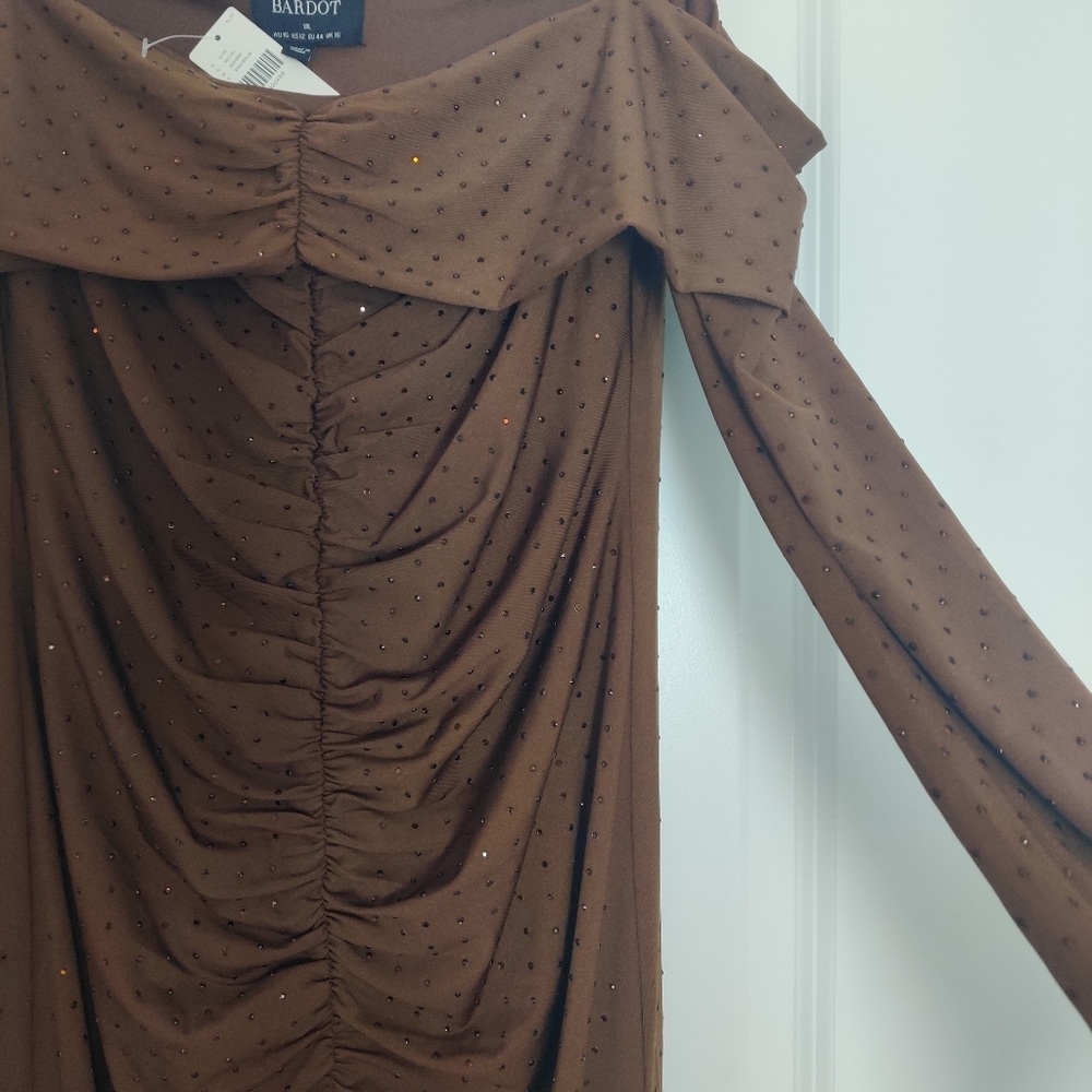 *Bardot Artura Diamante Maxi Dress – Size XXL NWT - Picture 6 of 10